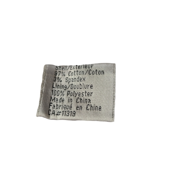 NEW Dynamite ladies white basic cotton sateen capri pants - Picture 6 of 10